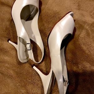 Peep Toe Heeled Sandals